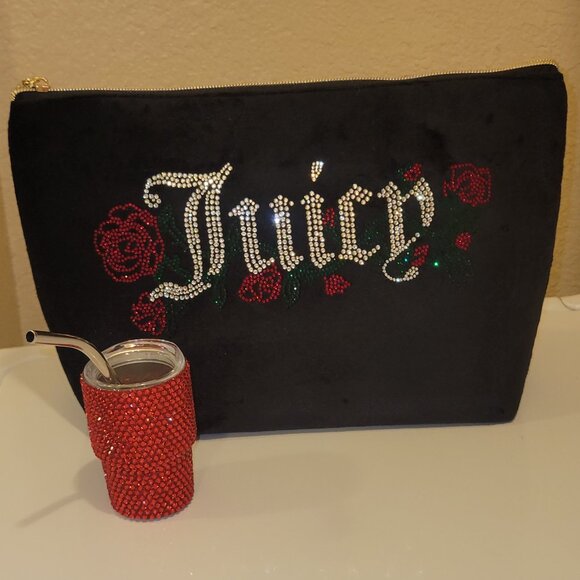 Juicy Couture Bag and Mini Tumbler Set - Picture 1 of 5